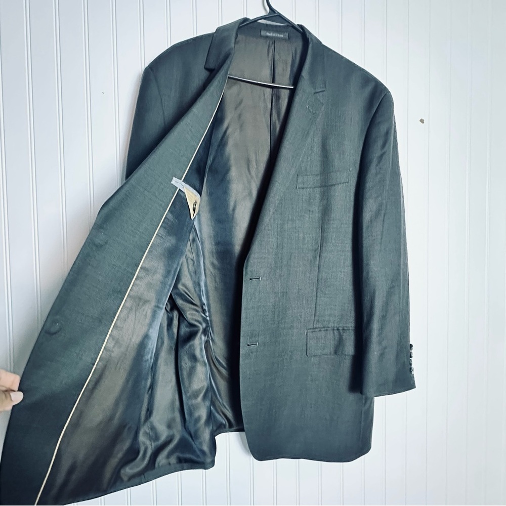 Michael Kors 100% Wool Blazer Suit 44 R business Office Work - Picture 6 of 10